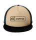 S5 Coffee Flat Bill Snapback Trucker Cap